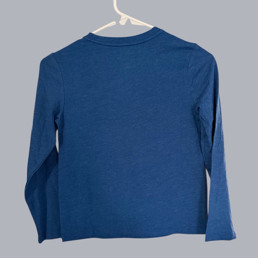 Cat & Jack Boys’ Blue Long Sleeve Tee Good Energy S (6-7) NWT - Picture 2 of 4